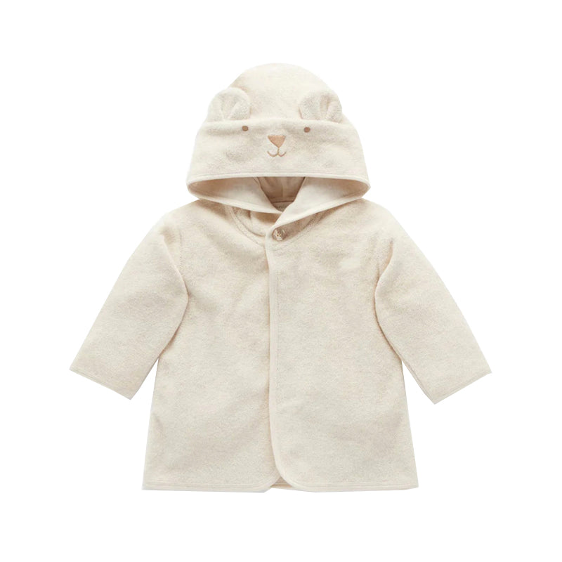 baby organic cotton bathrobe