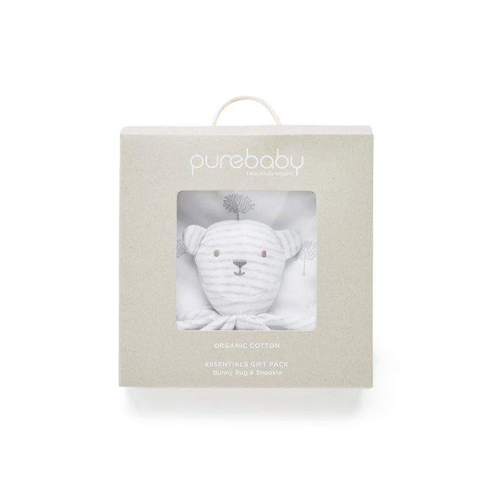 purebaby bunny and snookie pack baby gift