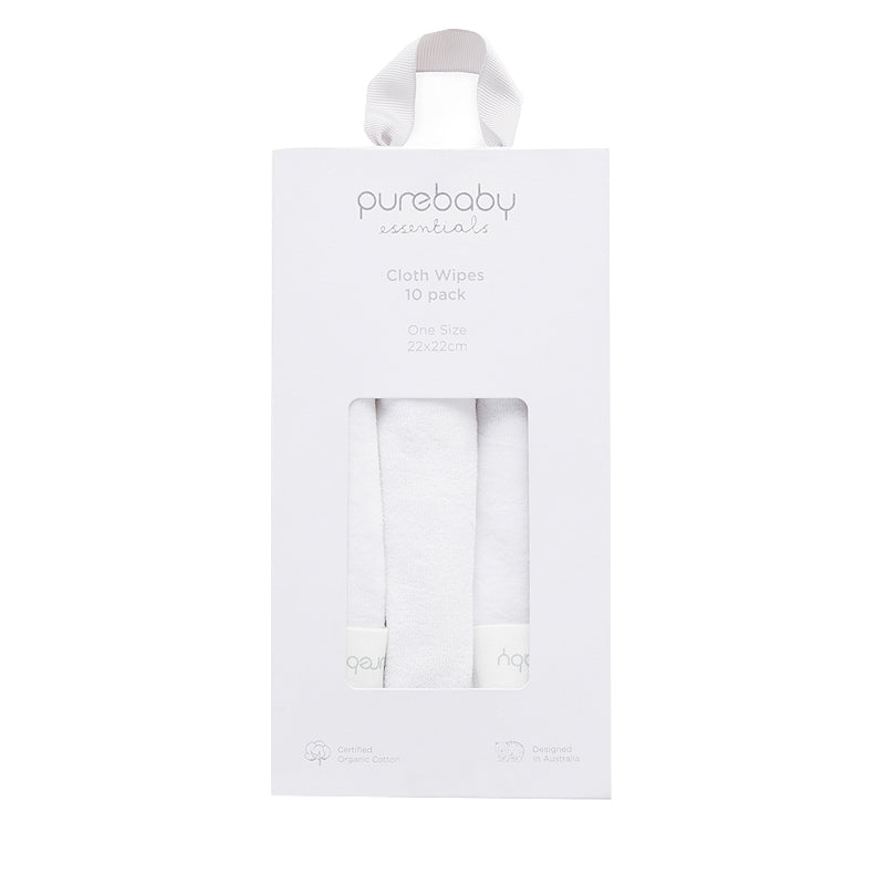 purebaby baby cloth wipes