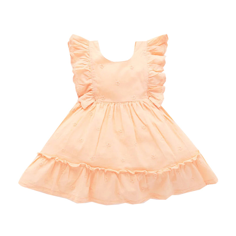 purebaby mango ruffle dress baby ruffle dress