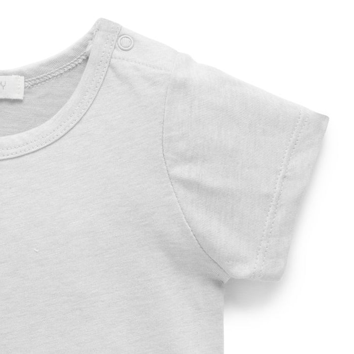 purebaby essential newborn tee baby top