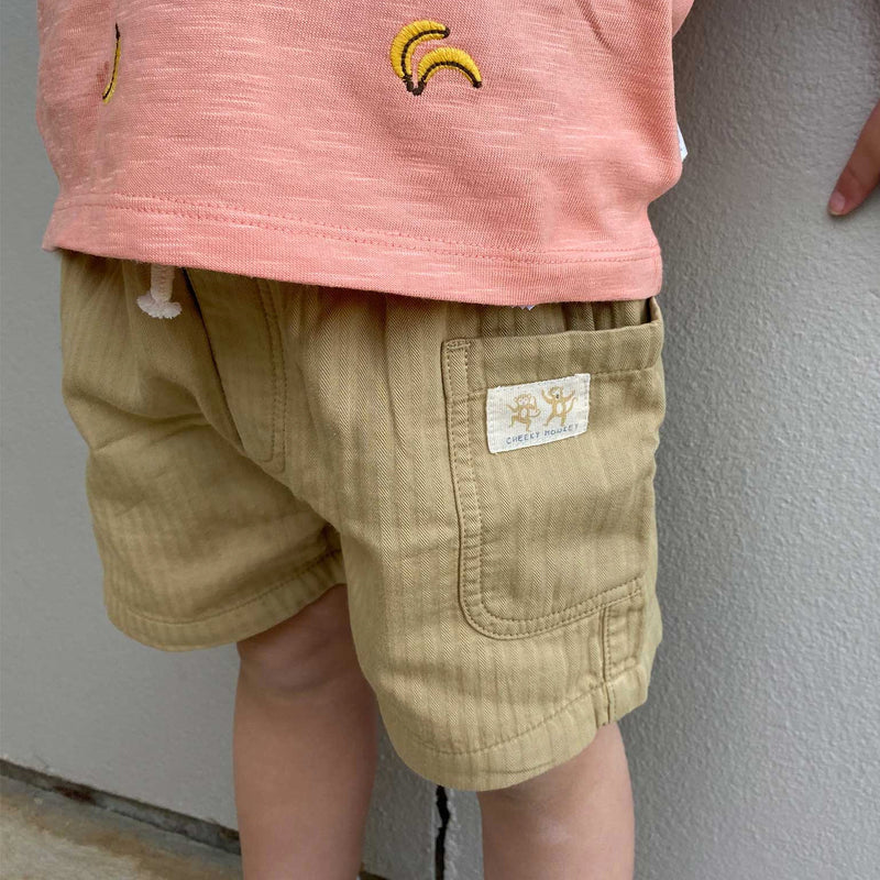 purebaby pull on shorts kids shorts