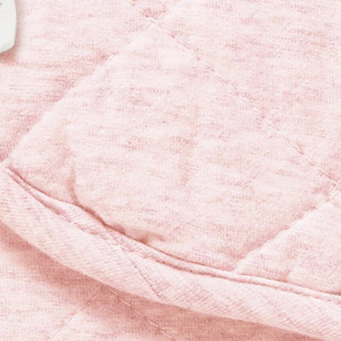 Quilted Changing Mat in Soft Pink