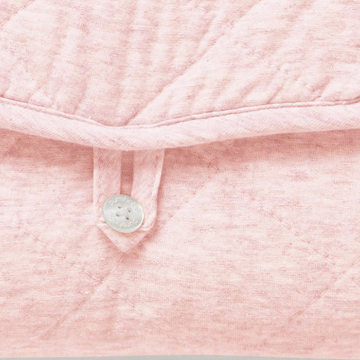 Quilted Changing Mat in Soft Pink