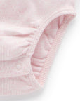 Long Sleeve Ribbed Bodysuit | Pink