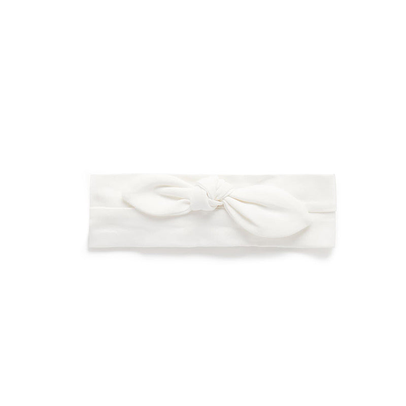 purebaby knot headband organic baby headband