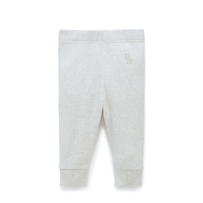 purebaby rib legging wheat baby