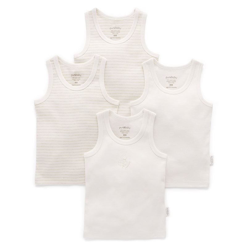 purebaby wheat singlet baby singlet