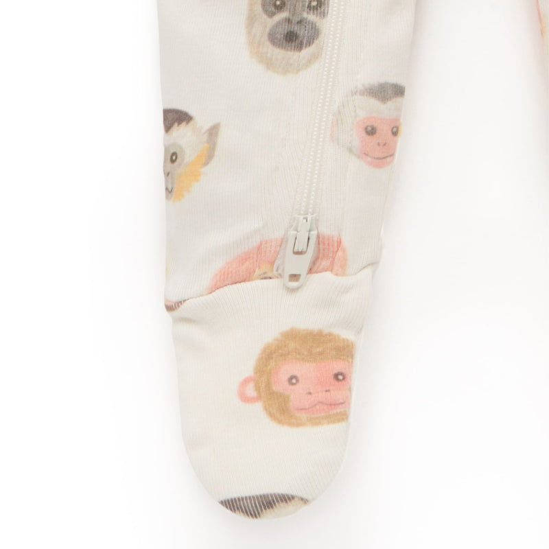 Monkey Zip Growsuit