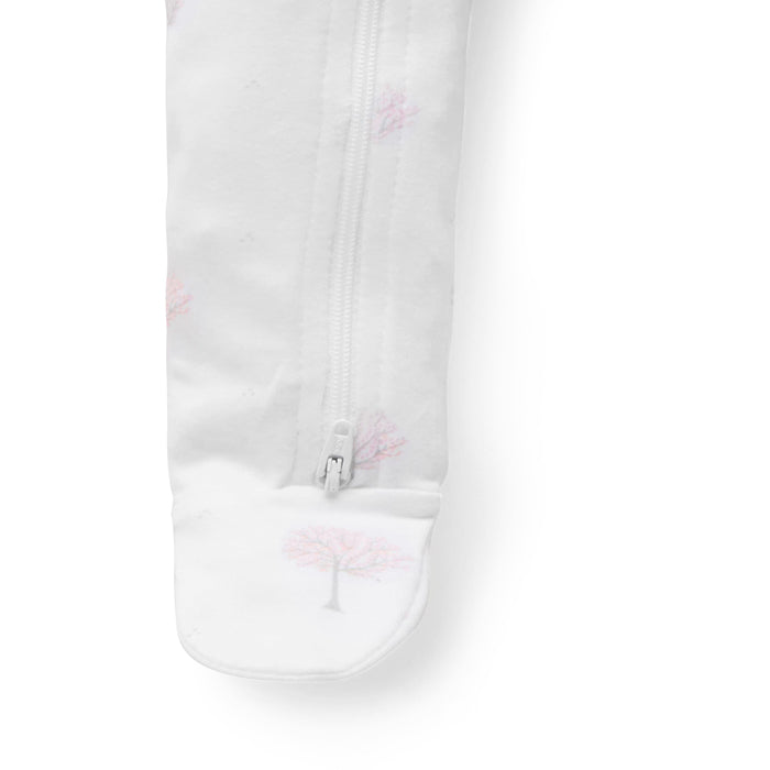 Pink Tree Zip Growsuit