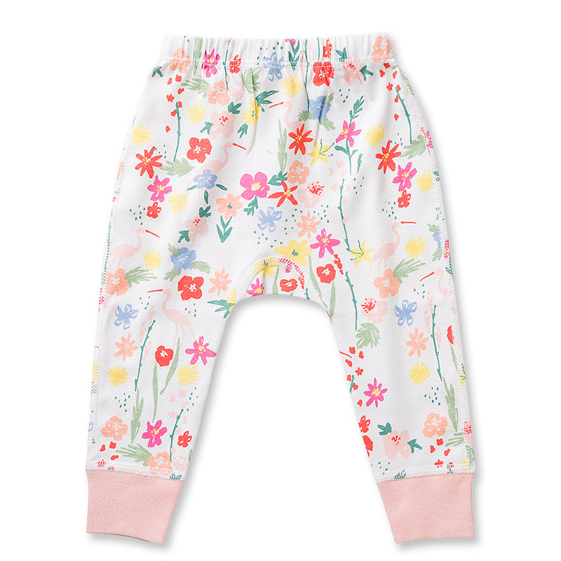 Spring Floral Pants