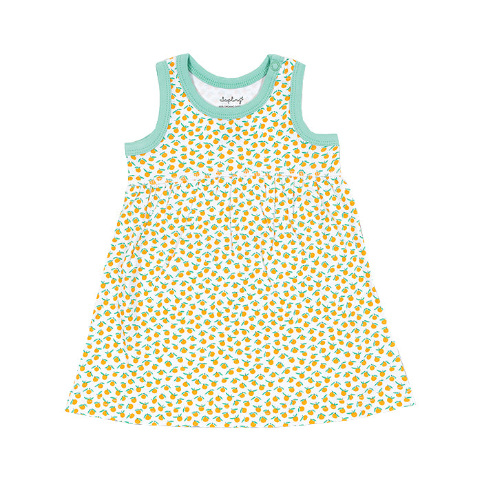 sapling baby organic cotton clothes clementine dress