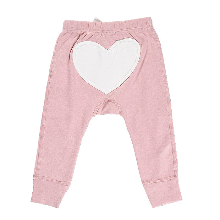 Pink Bloom Heart Pants