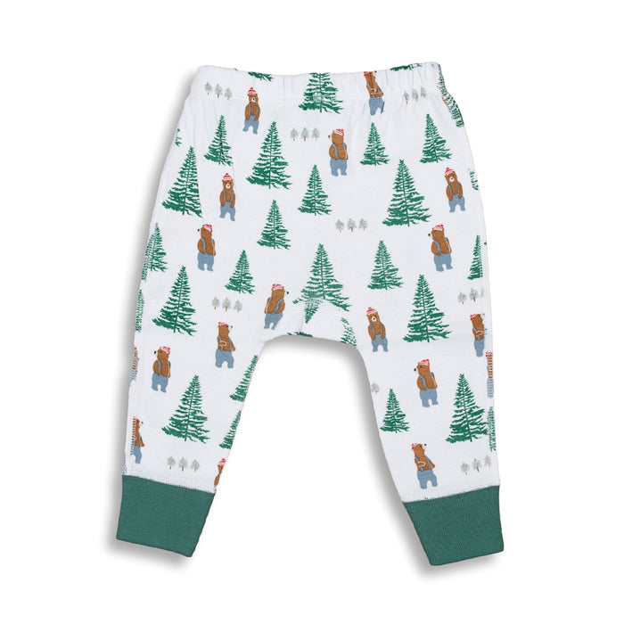 sapling organic cotton clothes for baby lumberjack pants newborn