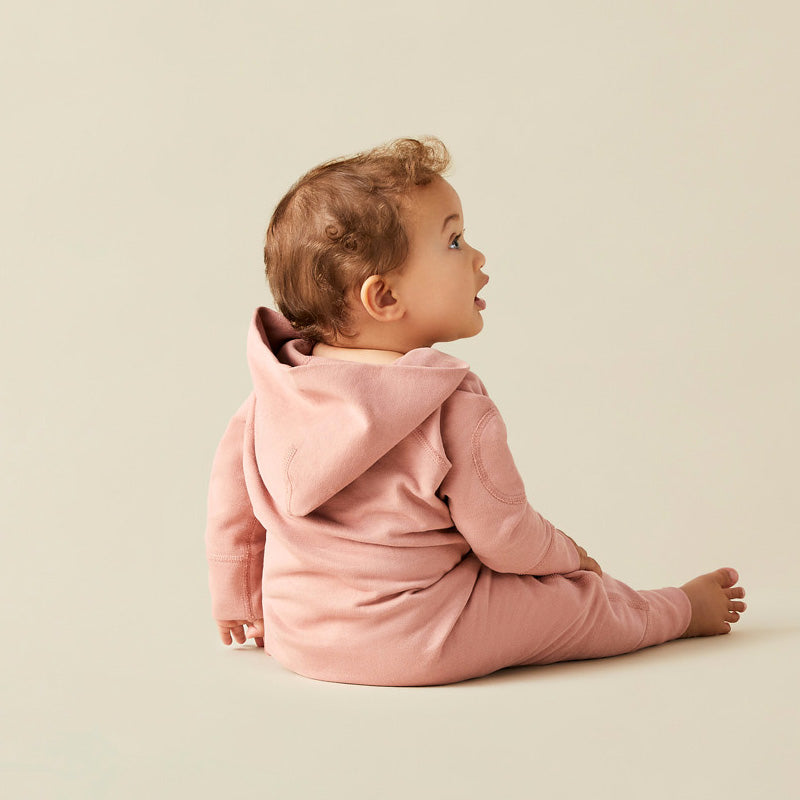 Magnolia Pink Winter Zipsuit