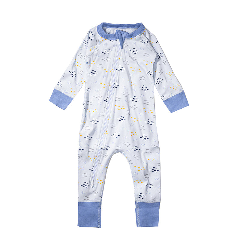 Sardines 2-way Zip Romper