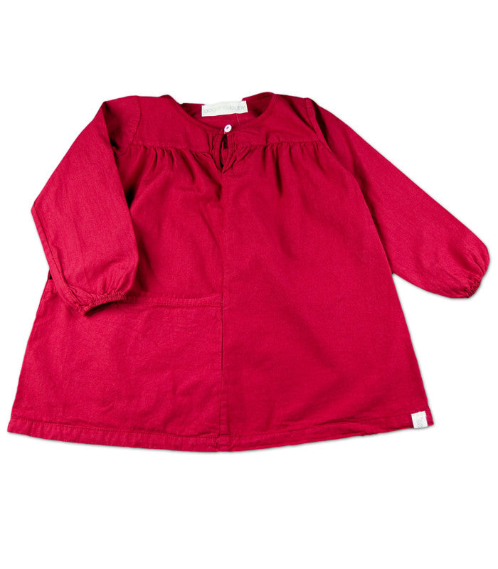 Smock Dress in Red