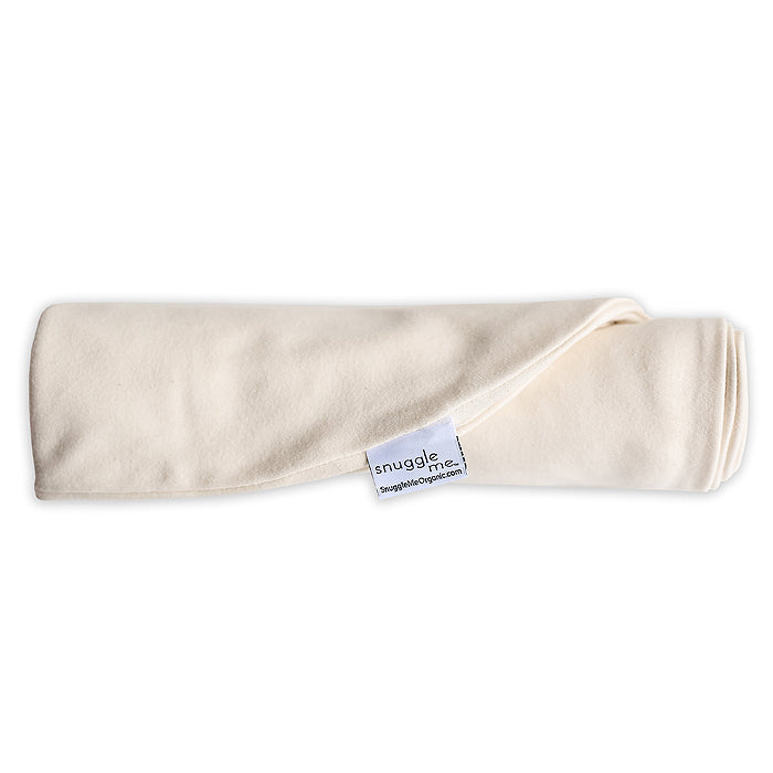 snuggle me organic natural white baby lounger cover
