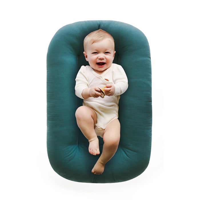 snuggle me organic infant lounger moss