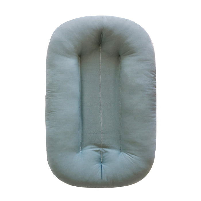 snuggle me organic infant lounger slate baby bed