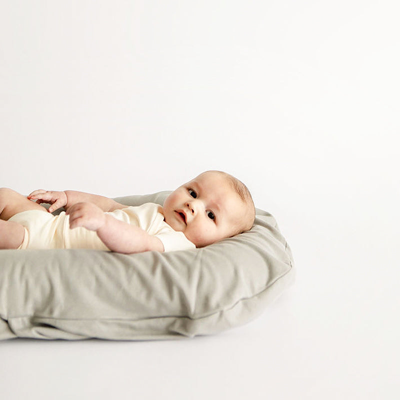 snuggle me organic lounger cover stone baby