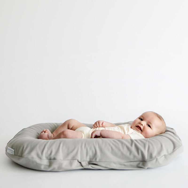 snuggle me organic lounger cover stone baby