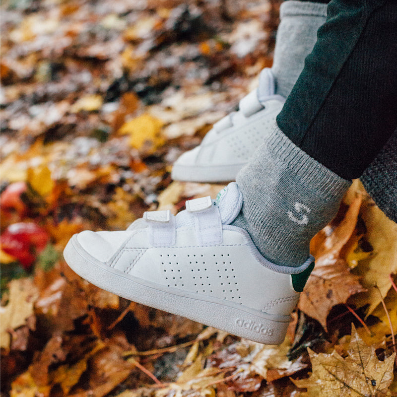 Fossil Grey Socks