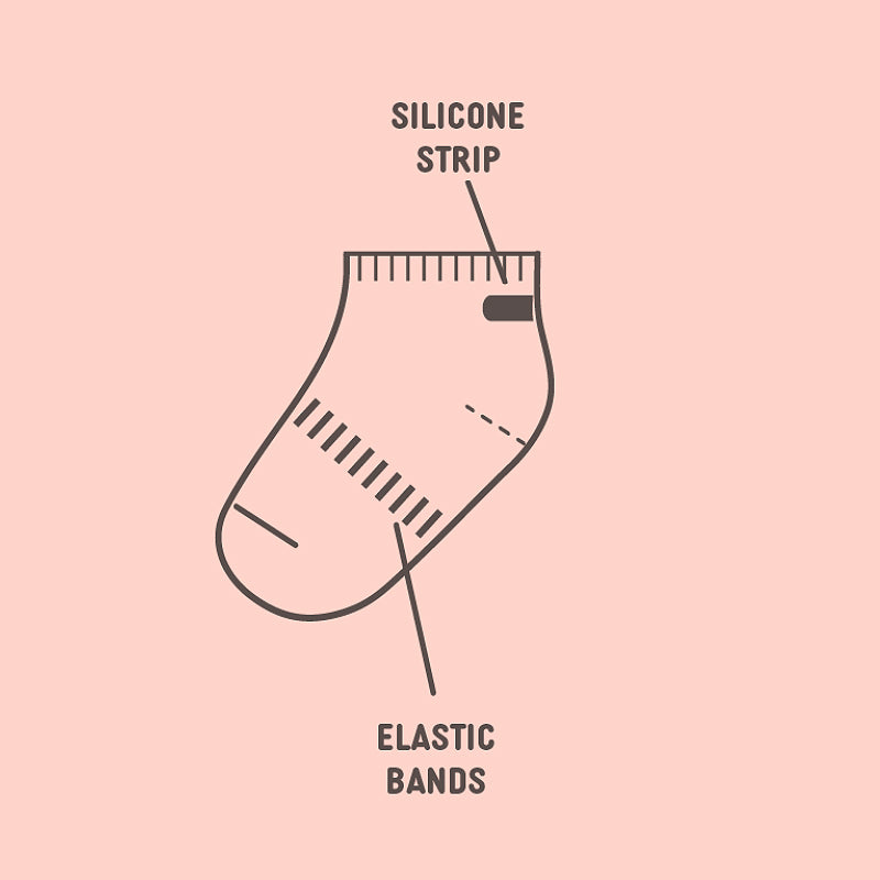 Sandy Sneaker Socks - Set of 3