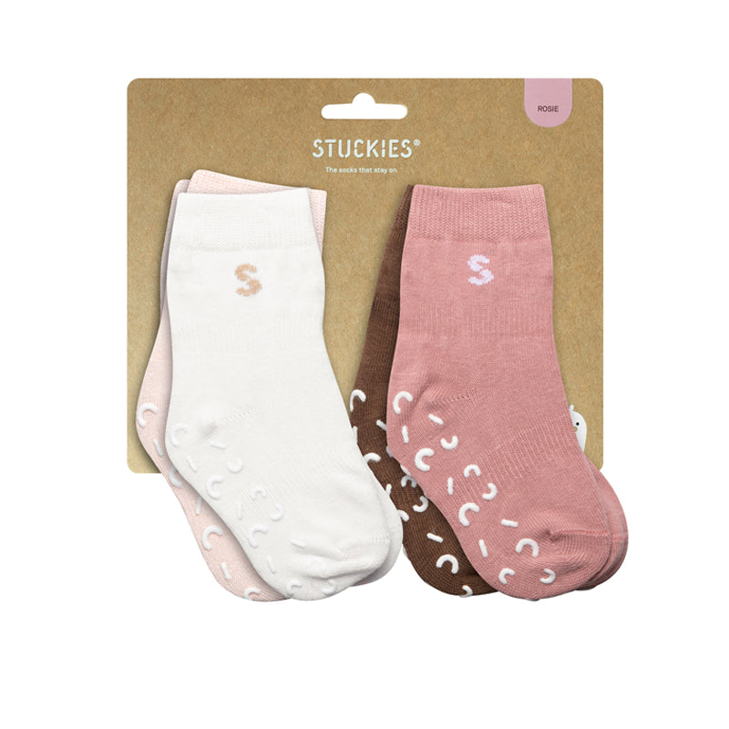 Socks Stuck Stuckies Rosie Sock Bundle - Set of 4 – Little Suite